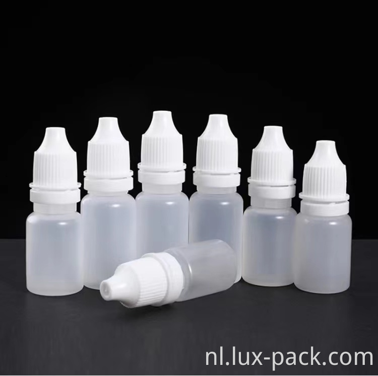 Groothandel lege 10 ml 60 ml 120 ml Plastic Squeezable Eye Liquid Dropper -flessen